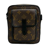 LOUIS VUITTON: Monogram Macassar Christopher Wearable Wallet
