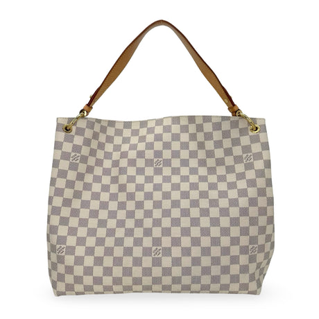 LOUIS VUITTON: Damier Azur Graceful MM