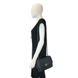 CHANEL: Quilted Caviar Small Business Affinity Flap Bag