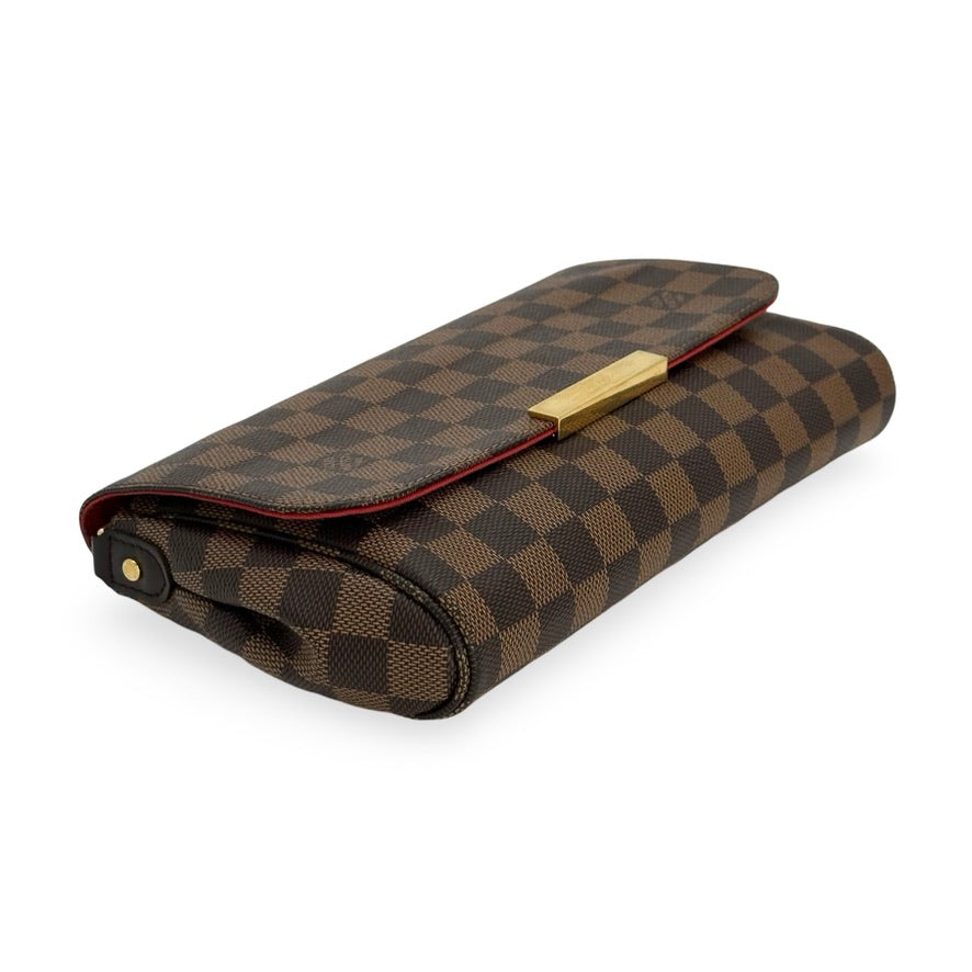 LOUIS VUITTON: Damier Ebene Favorite MM