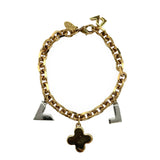 LOUIS VUITTON: Crystal Love Letters Timeless Bracelet
