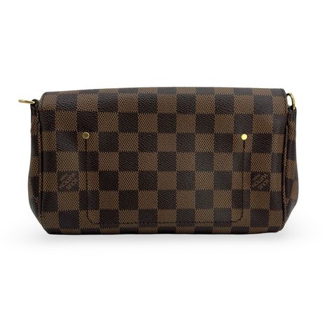 LOUIS VUITTON: Damier Ebene Favorite MM