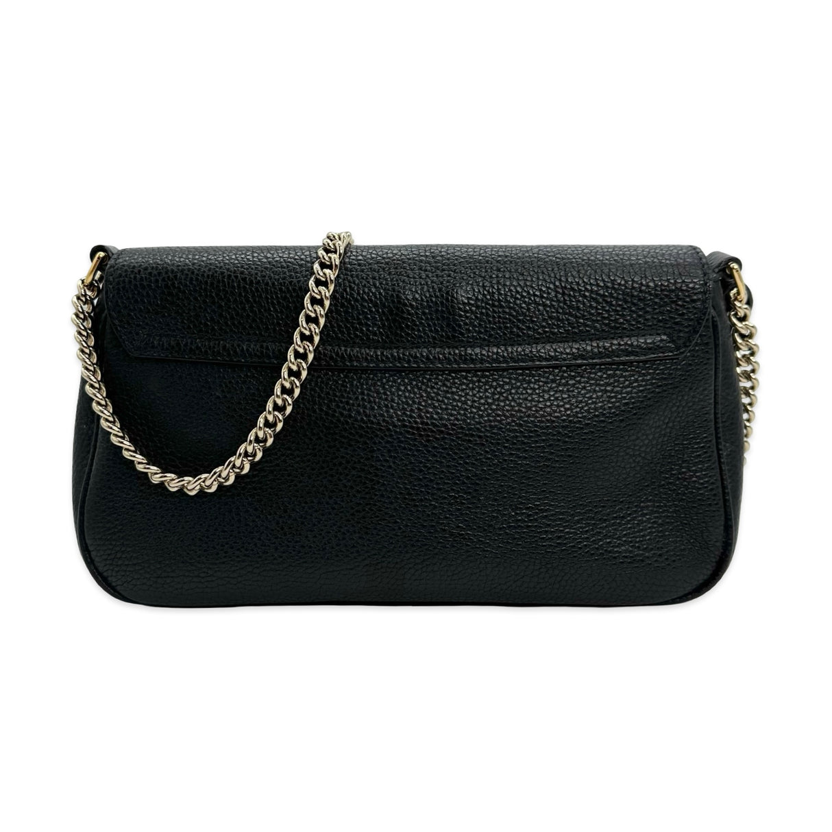 GUCCI: Leather Medium Soho Flap Chain Bag