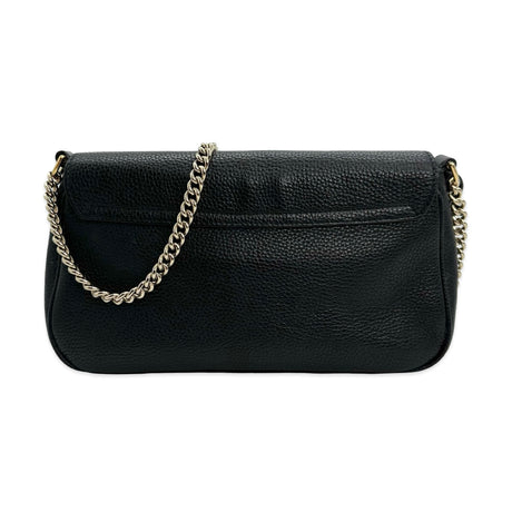 GUCCI: Leather Medium Soho Flap Chain Bag