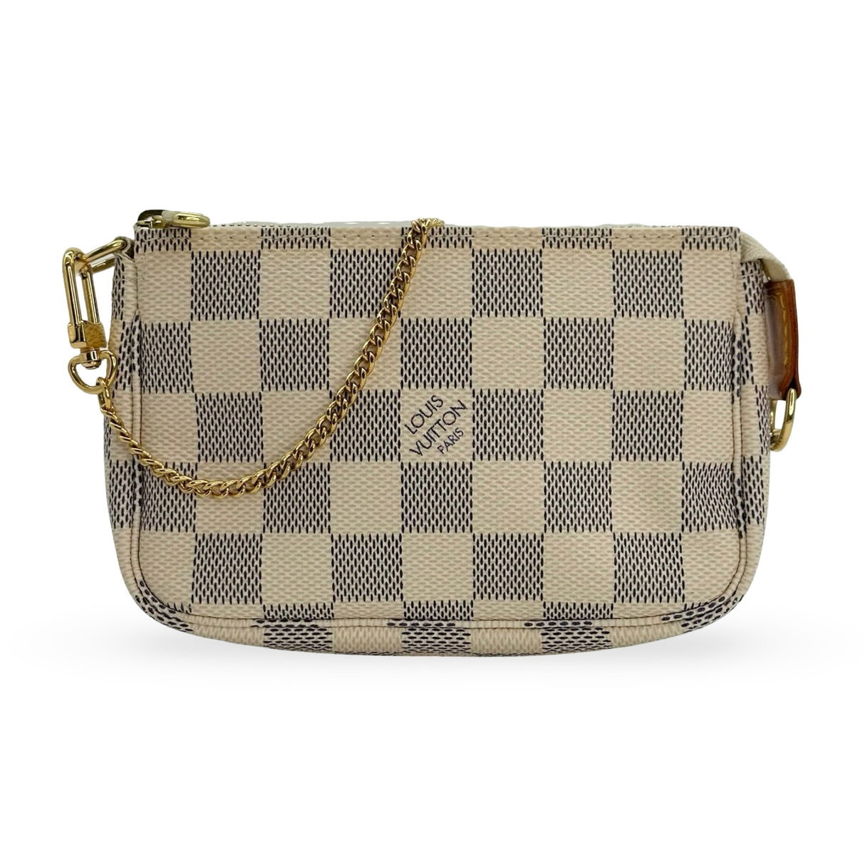 LOUIS VUITTON: Damier Azur Mini Pochette Accessoires