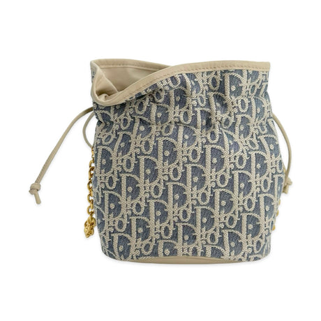 CHRISTIAN DIOR: Oblique 30 Montaigne Mini Bucket Bag