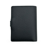LOUIS VUITTON: Taurillon Capucines Vertical Compact Wallet