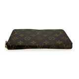LOUIS VUITTON: Monogram Zippy Wallet
