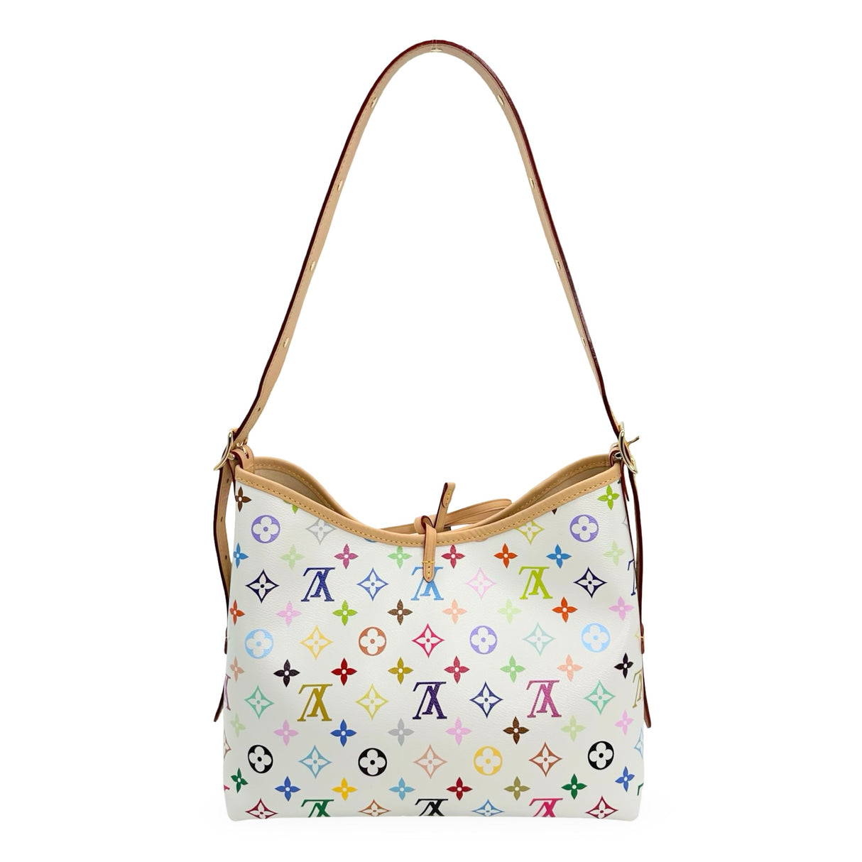 LOUIS VUITTON: x TM Monogram Multicolor Carryall PM