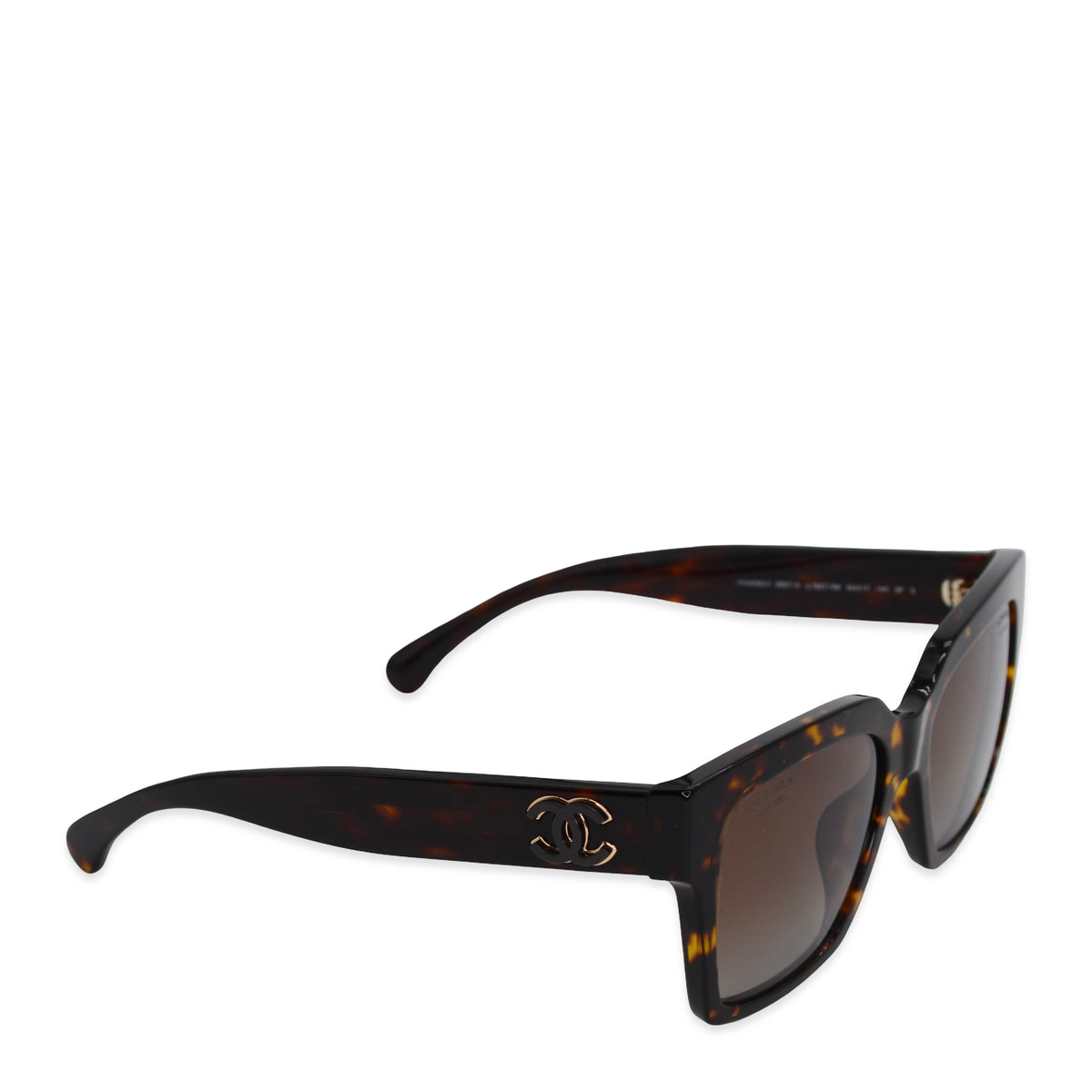 Chanel Tortoiseshell Square Sunglasses