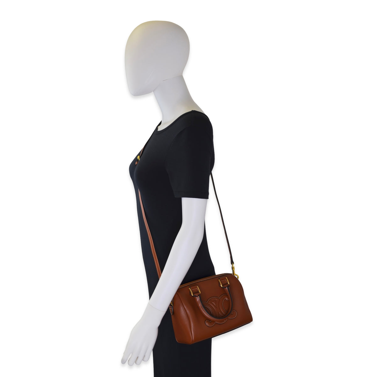 Celine Smooth Calfskin Small Boston