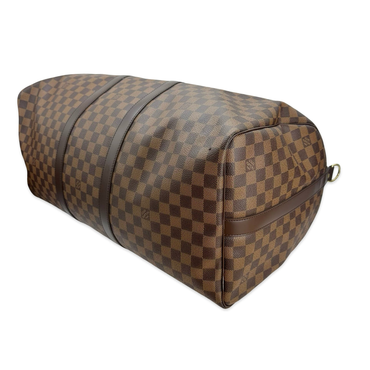 LOUIS VUITTON: Damier Ebene Keepall Bandouliere 55