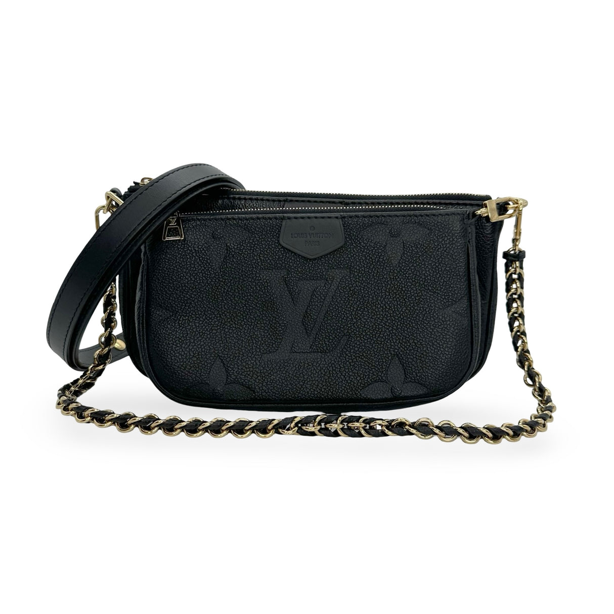 LOUIS VUITTON: Monogram Empreinte Multi Pochette Accessoires