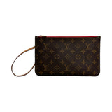 LOUIS VUITTON: Monogram Neverfull Pochette