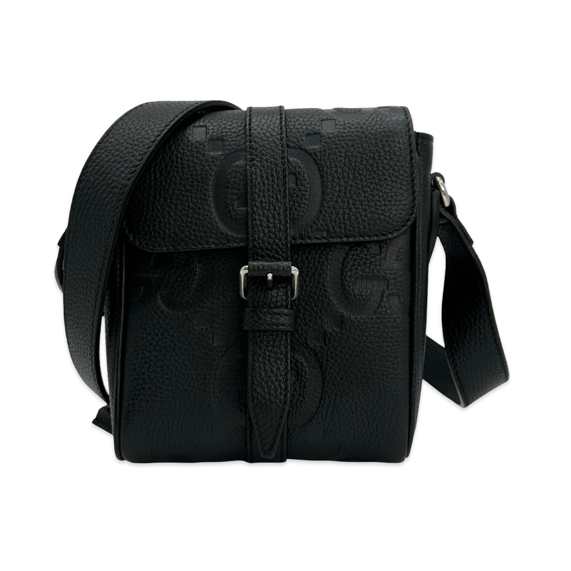 LOUIS VUITTON: Piuma Jumbo GG Embossed Mini Messenger – Luv