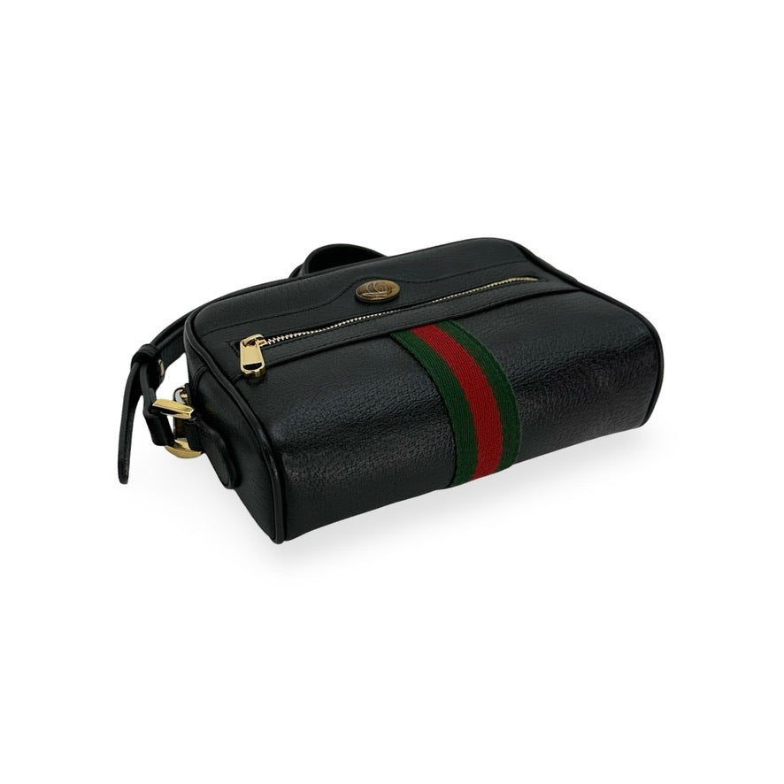 GUCCI: Leather Ophidia Mini Crossbody