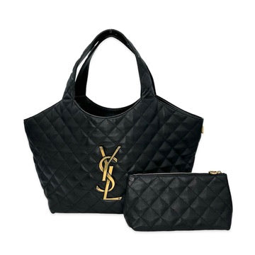 Quilted Lambskin Medium Icare Tote