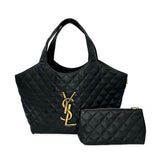 Quilted Lambskin Medium Icare Tote