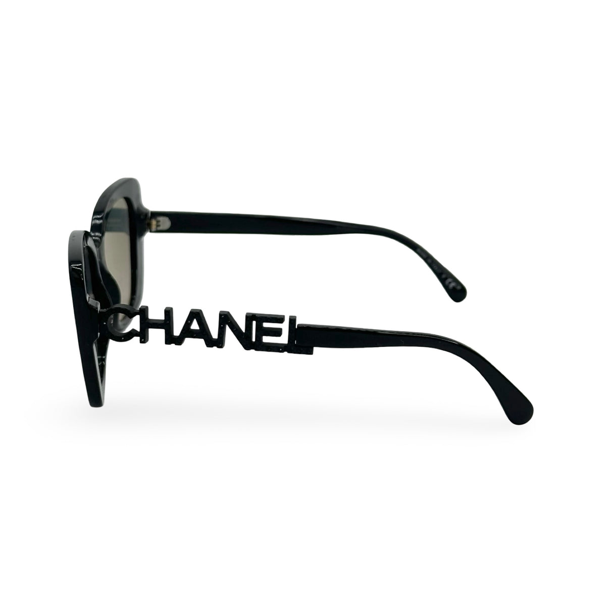 CHANEL: Square Crystal Sunglasses