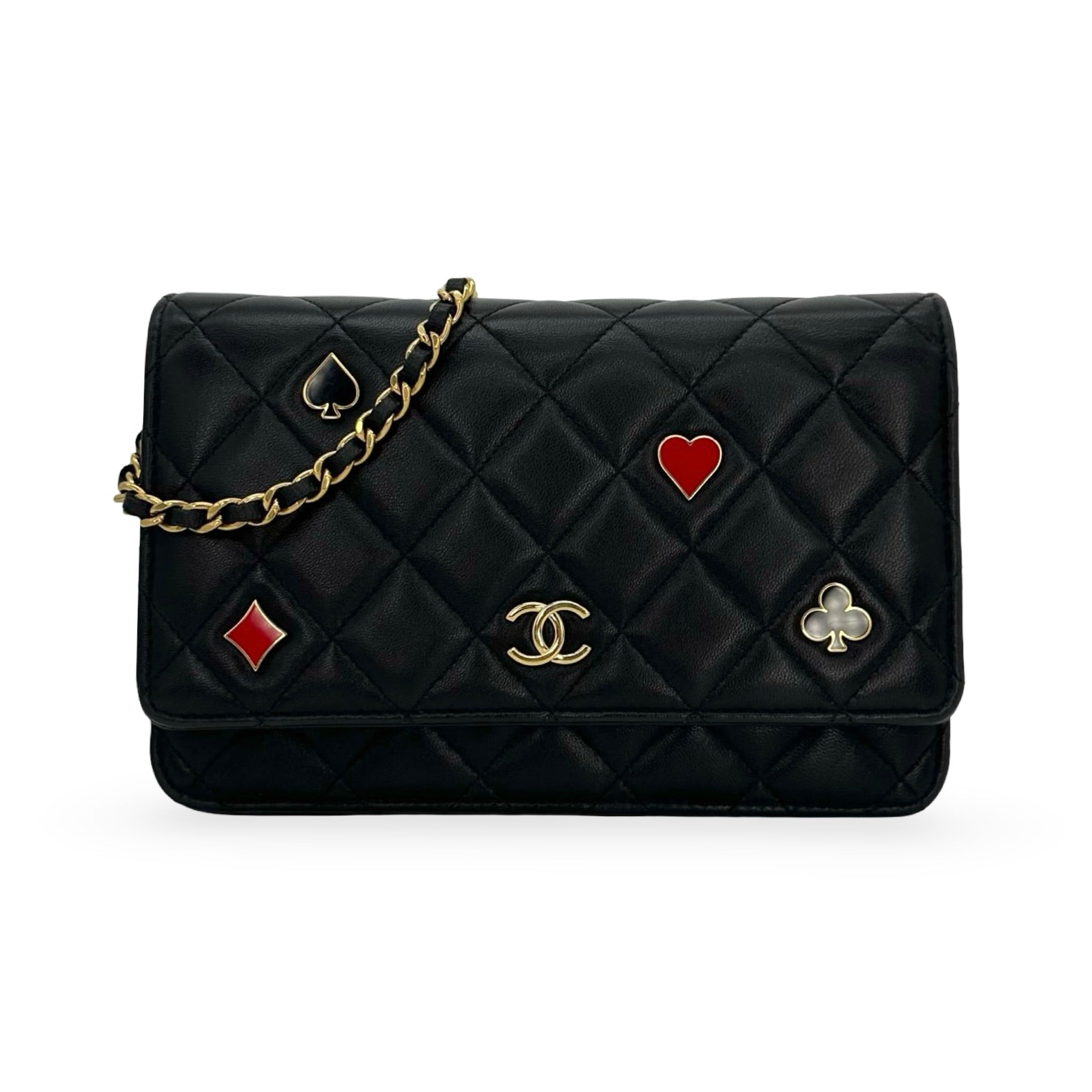 chanel ウォレット Quilted Lambskin Coco Casino Wallet on a Chain – Luv Luxe Scottsdale