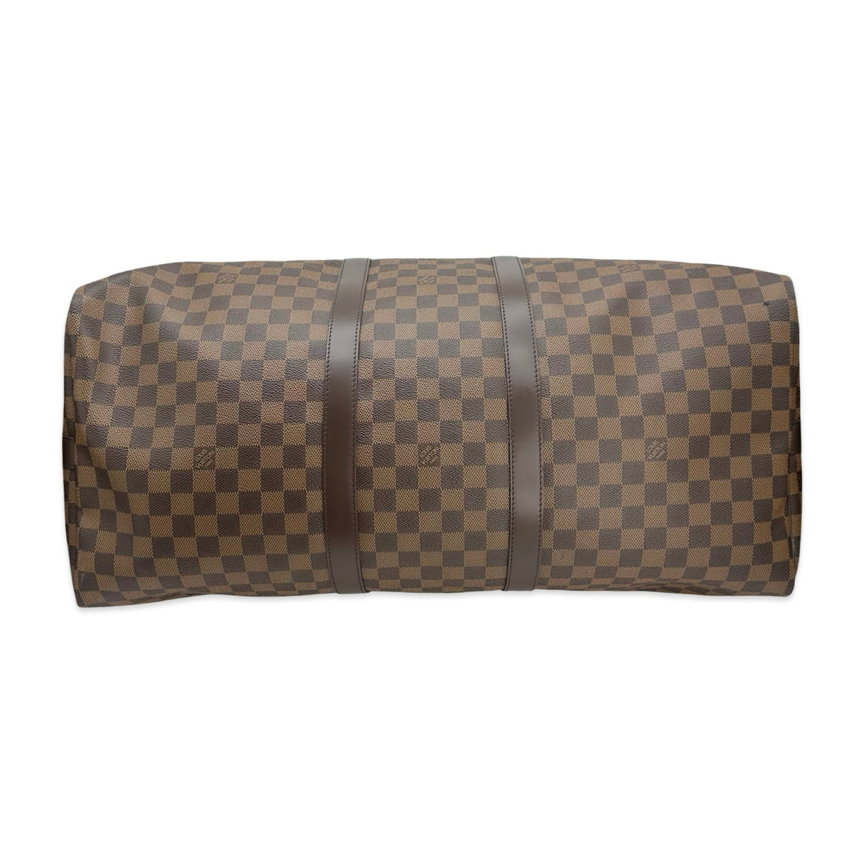LOUIS VUITTON: Damier Ebene Keepall Bandouliere 55