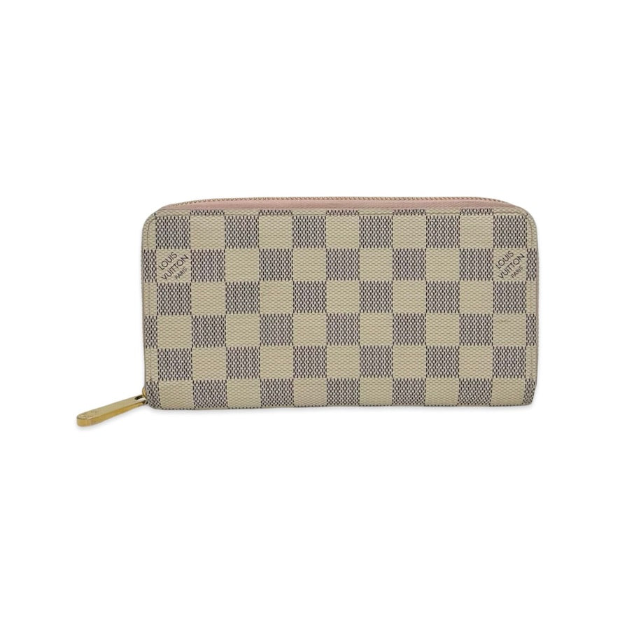 LOUIS VUITTON: Damier Azur Zippy Wallet