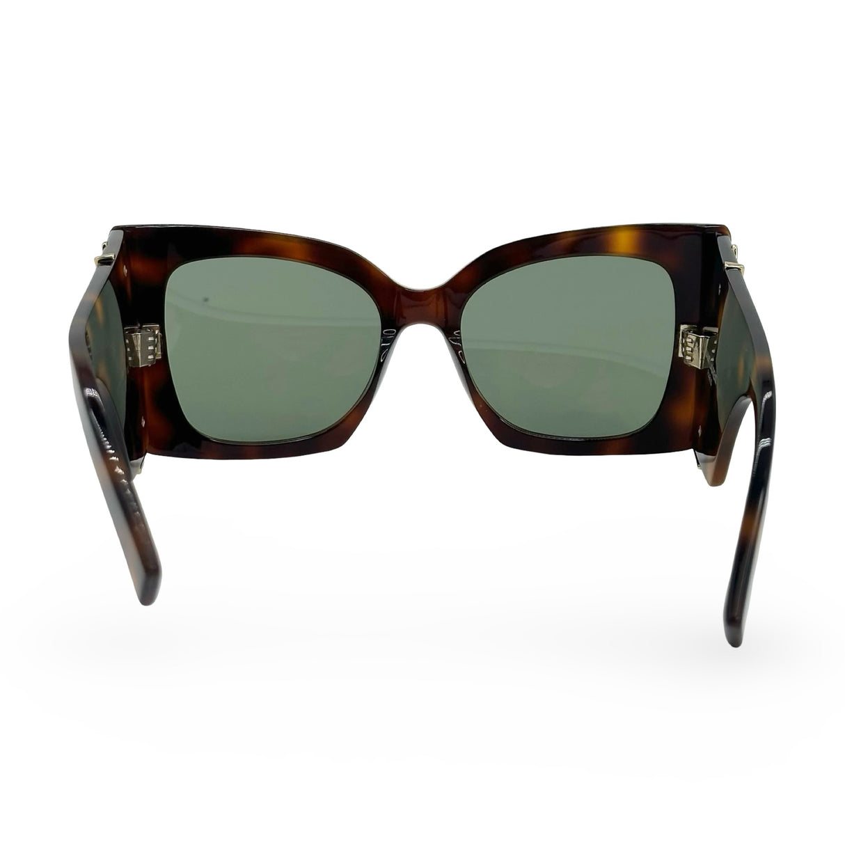 SAINT LAURENT: Tortoiseshell Blaze Sunglasses