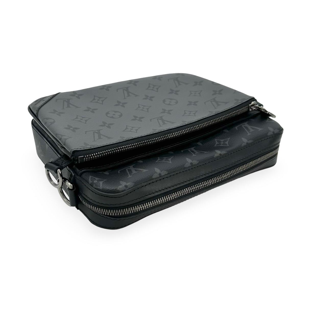 LOUIS VUITTON: Monogram Eclipse Trio Messenger Bag