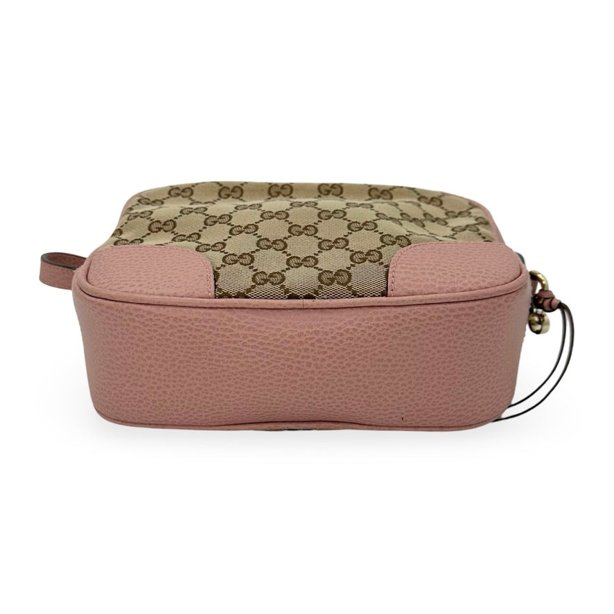 GUCCI: GG Canvas Bree Crossbody