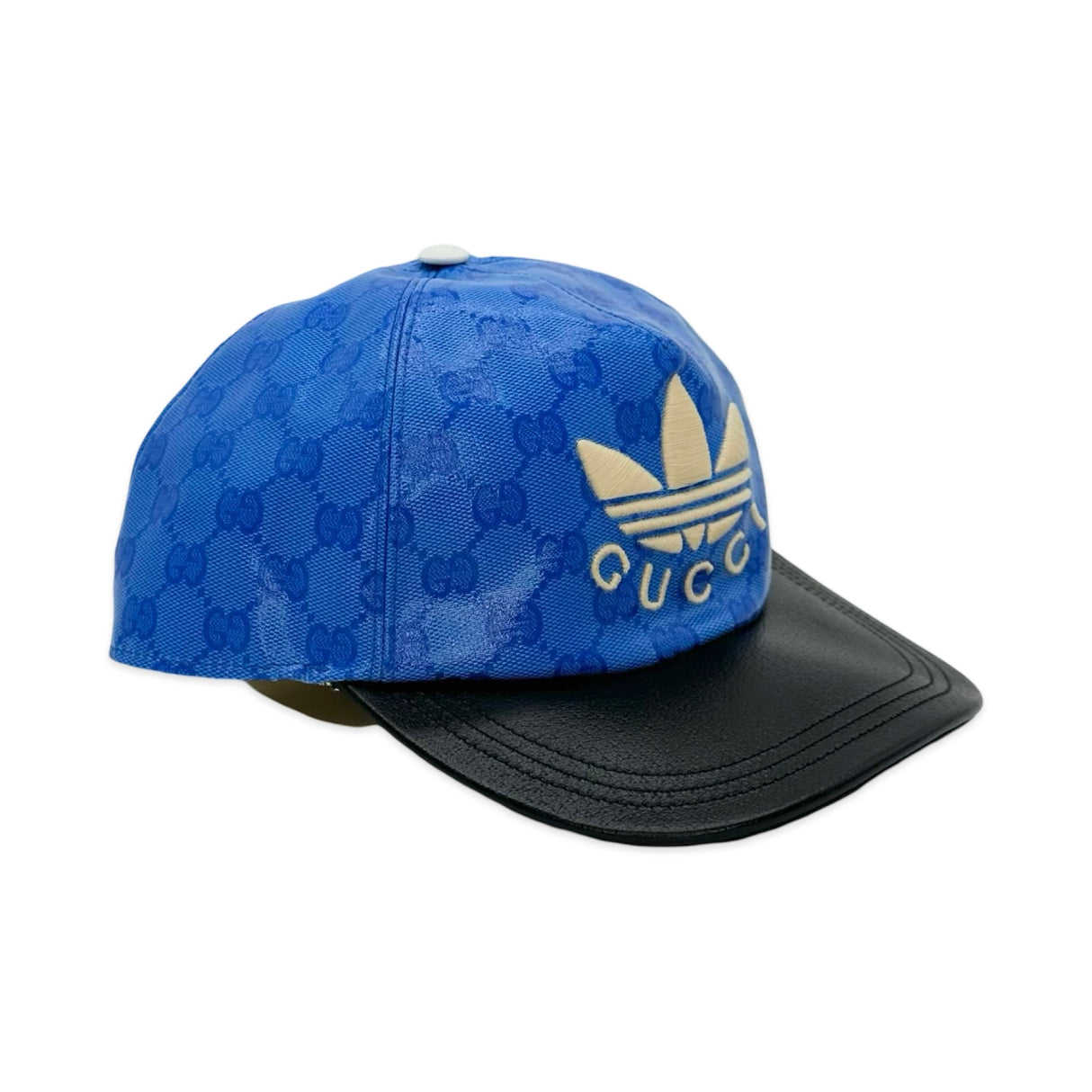 GUCCI x ADIDAS: Crystal Monogram Stefanos Baseball Cap