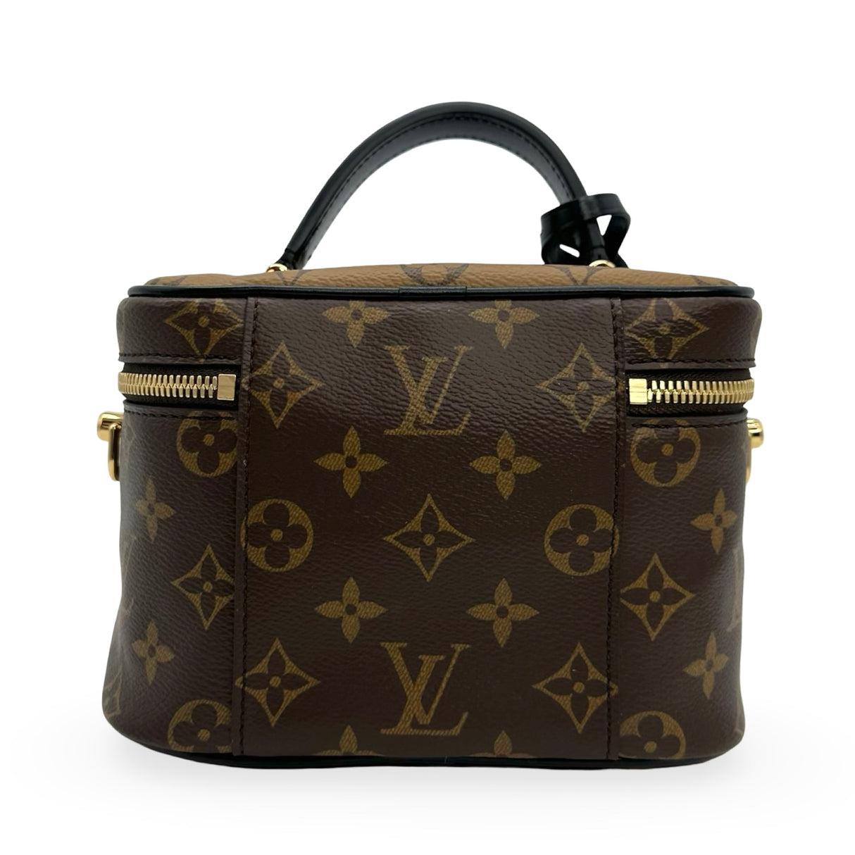 LOUIS VUITTON: Monogram Reverse Vanity PM