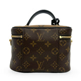 LOUIS VUITTON: Monogram Reverse Vanity PM