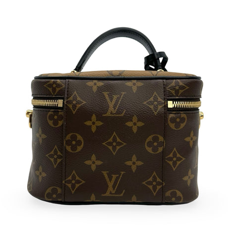 LOUIS VUITTON: Monogram Reverse Vanity PM