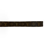 LOUIS VUITTON: Monogram Initiales Belt