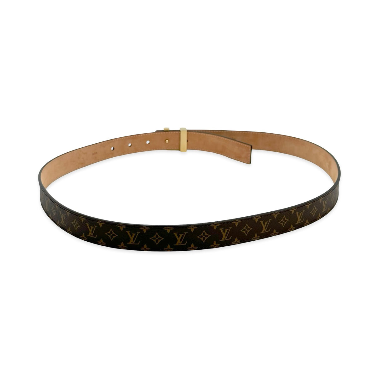 Monogram LV Initiales Thin 20mm Belt
