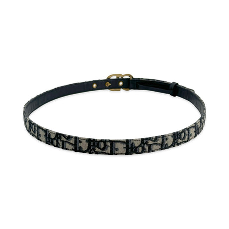 CHRISTIAN DIOR: Oblique Saddle Belt