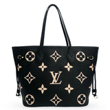 LOUIS VUITTON: Monogram Empreinte Bicolor Neverfull MM
