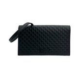 GUCCI: Microguccissima Wallet on a Strap