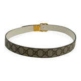 GUCCI: GG Supreme Marmont Reversible Belt