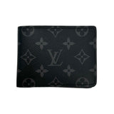 LOUIS VUITTON: Monogram Eclipse Multiple Bifold Wallet