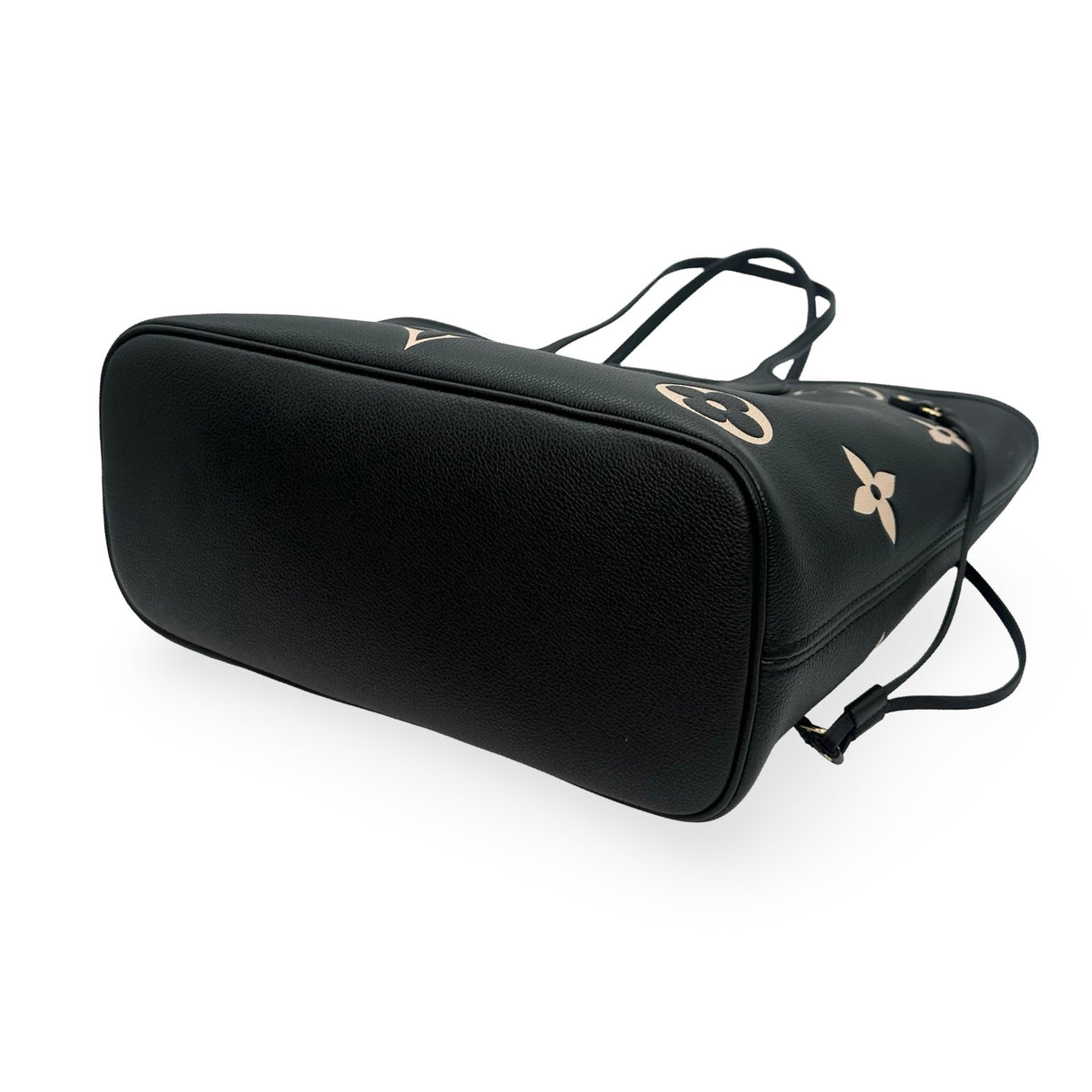 LOUIS VUITTON: Monogram Empreinte Bicolor Neverfull MM