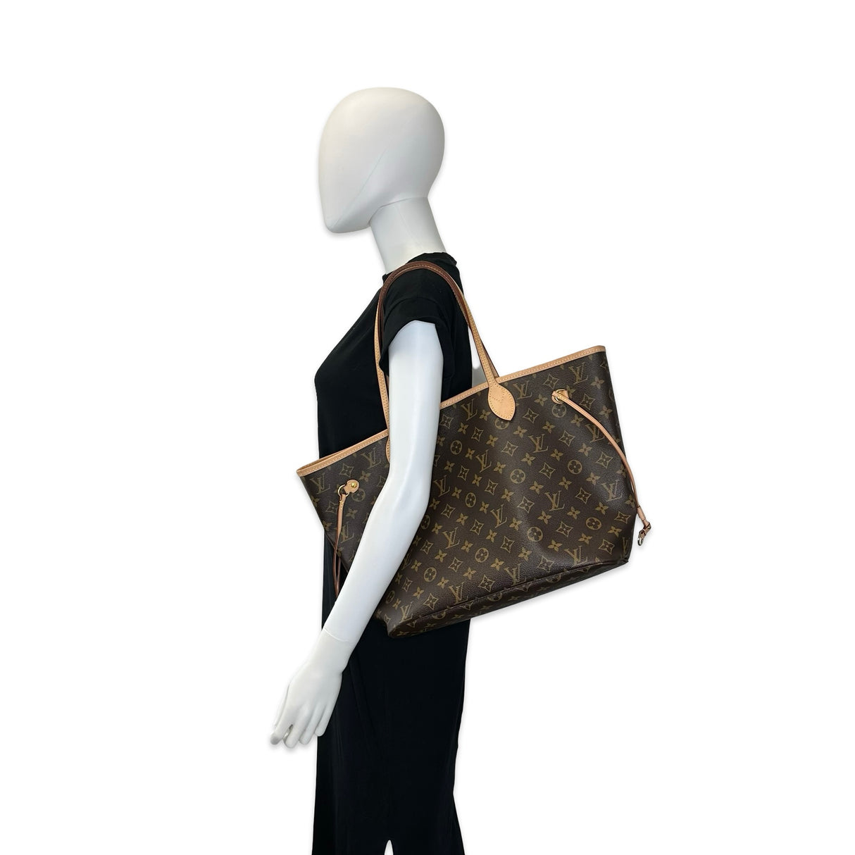 LOUIS VUITTON: Monogram Neverfull MM