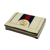 GUCCI: Leather Ophidia Compact Wallet