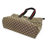 GUCCI: GG Canvas Web Tote Bag