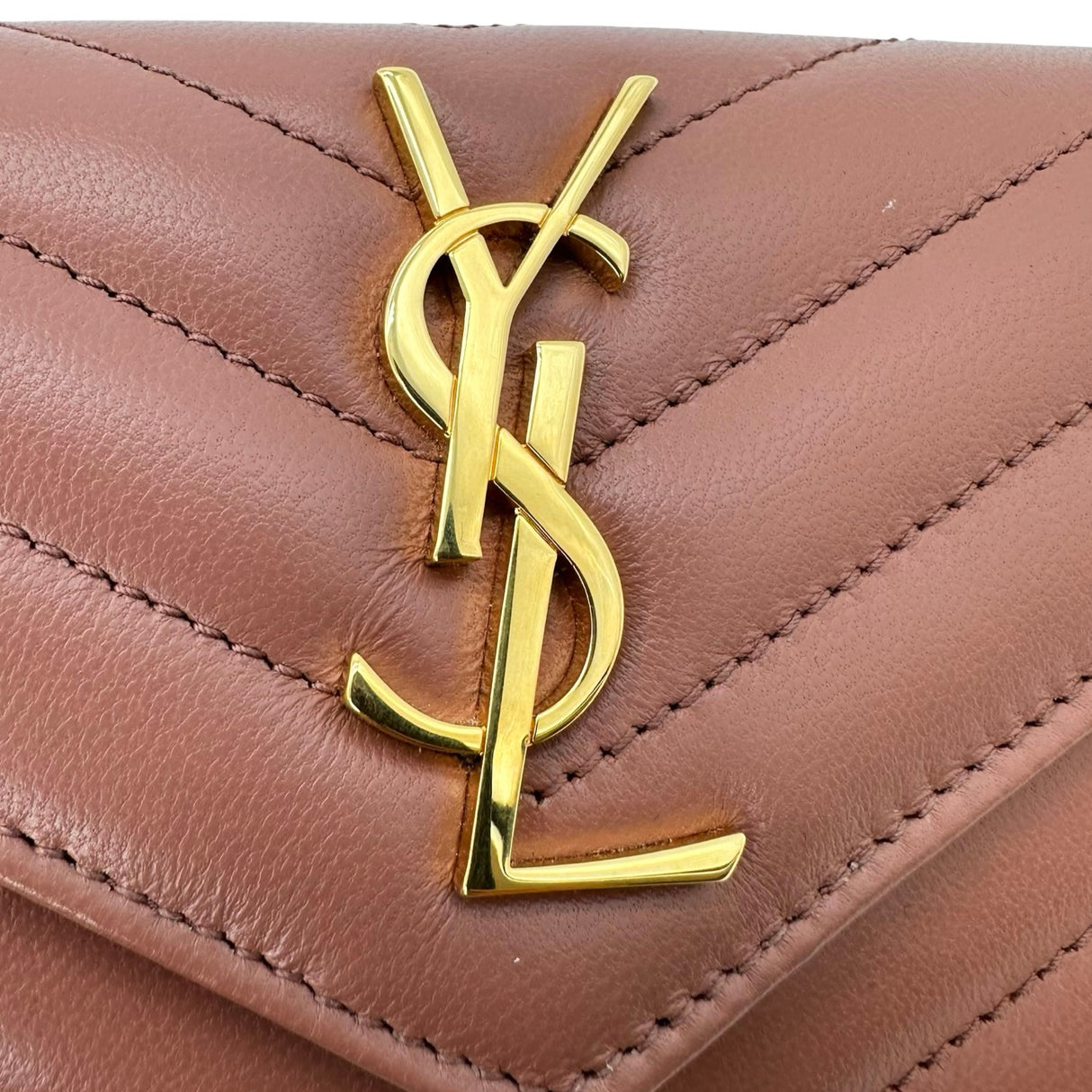 Quilted Lambskin Cassandre Snap Wallet