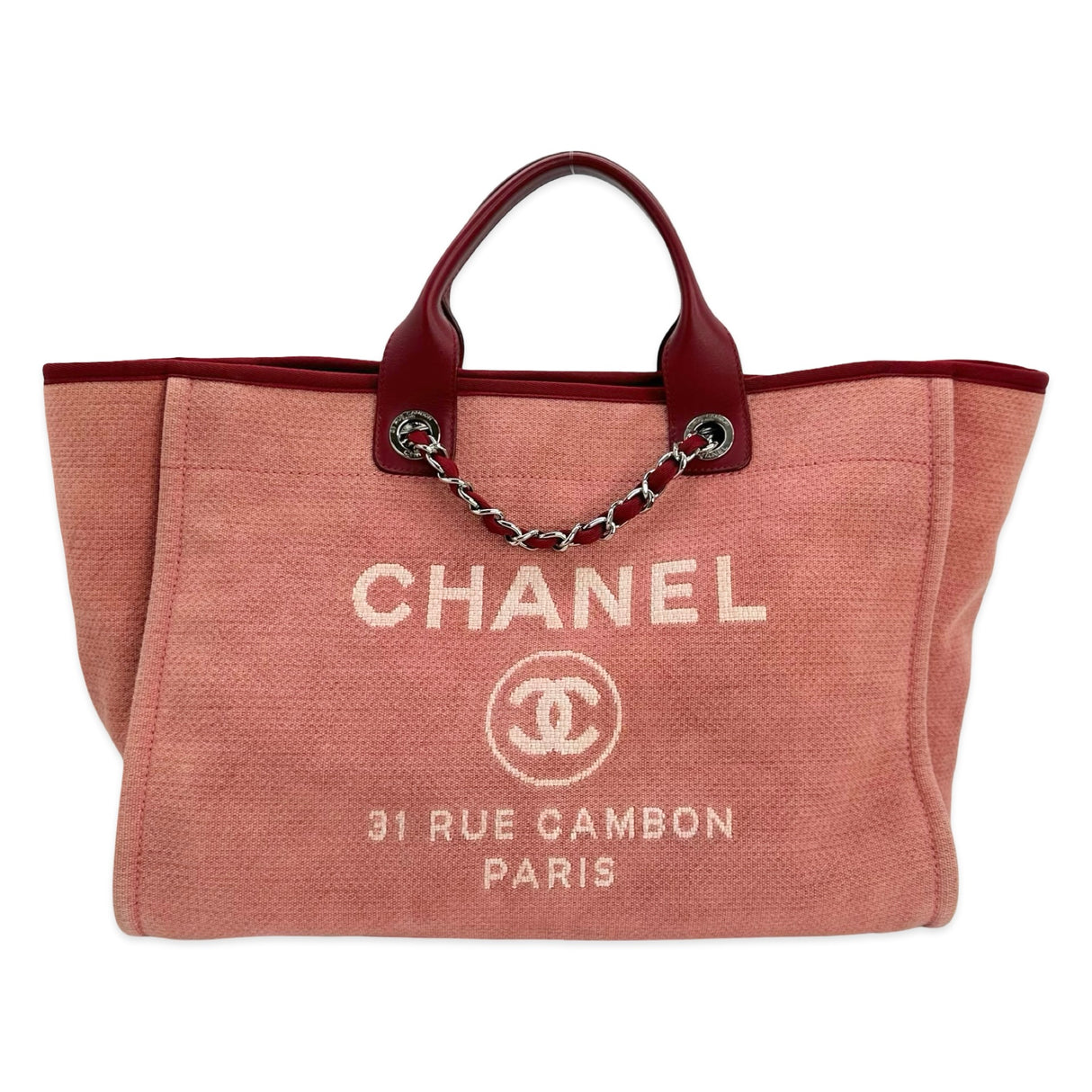 CHANEL: Tweed Large Deauville Tote