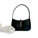SAINT LAURENT: Calfskin Mini Le 5 a 7