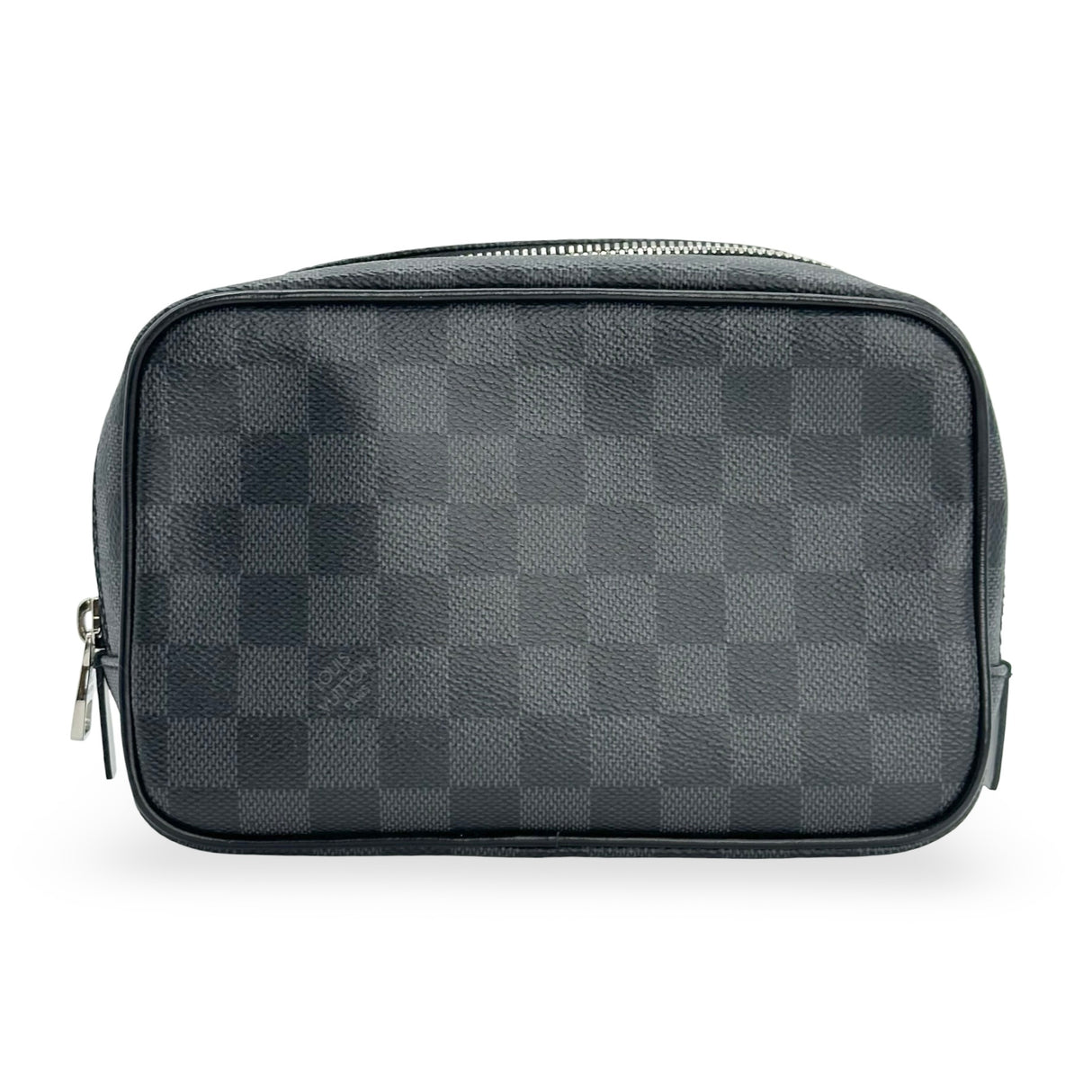 LOUIS VUITTON: Damier Graphite Trousse Toiletry Pouch