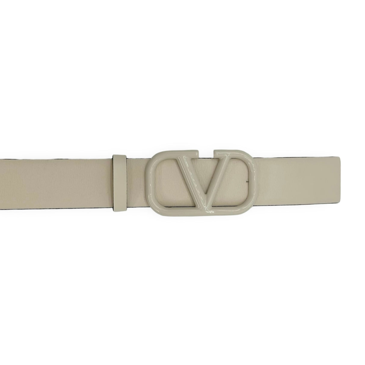 VALENTINO: Calfskin VLogo Signature Belt