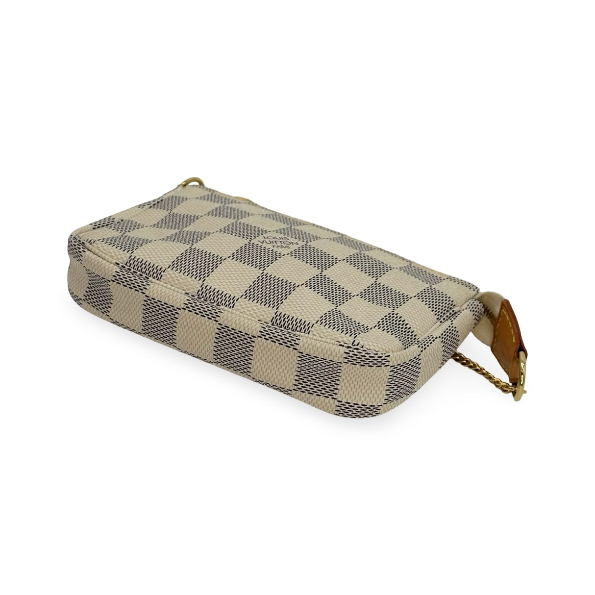 LOUIS VUITTON: Damier Azur Mini Pochette Accessoires